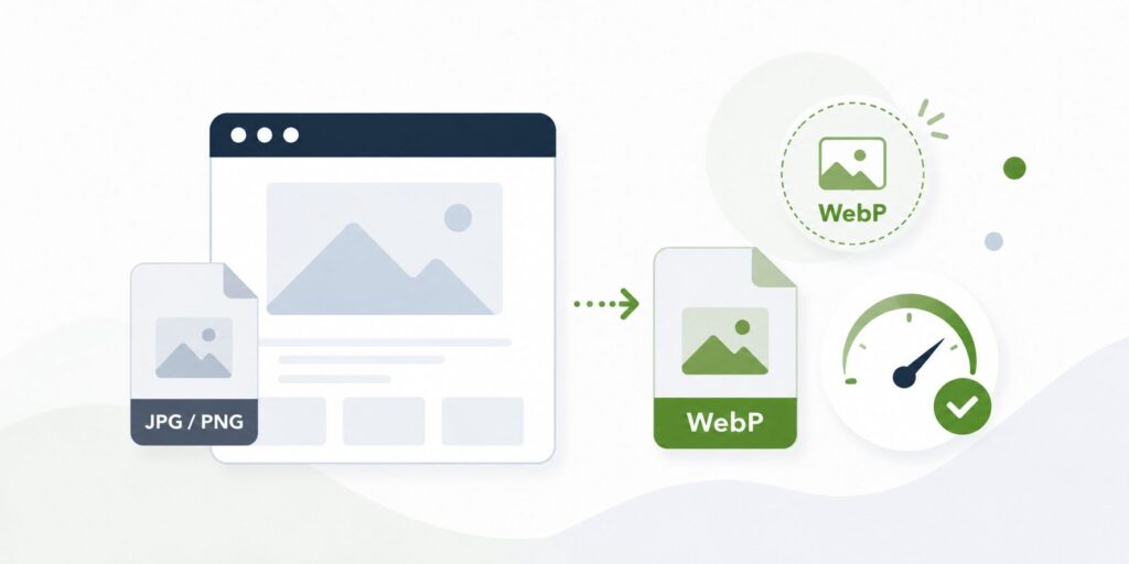 WordPress表示速度改善 WebP対応編